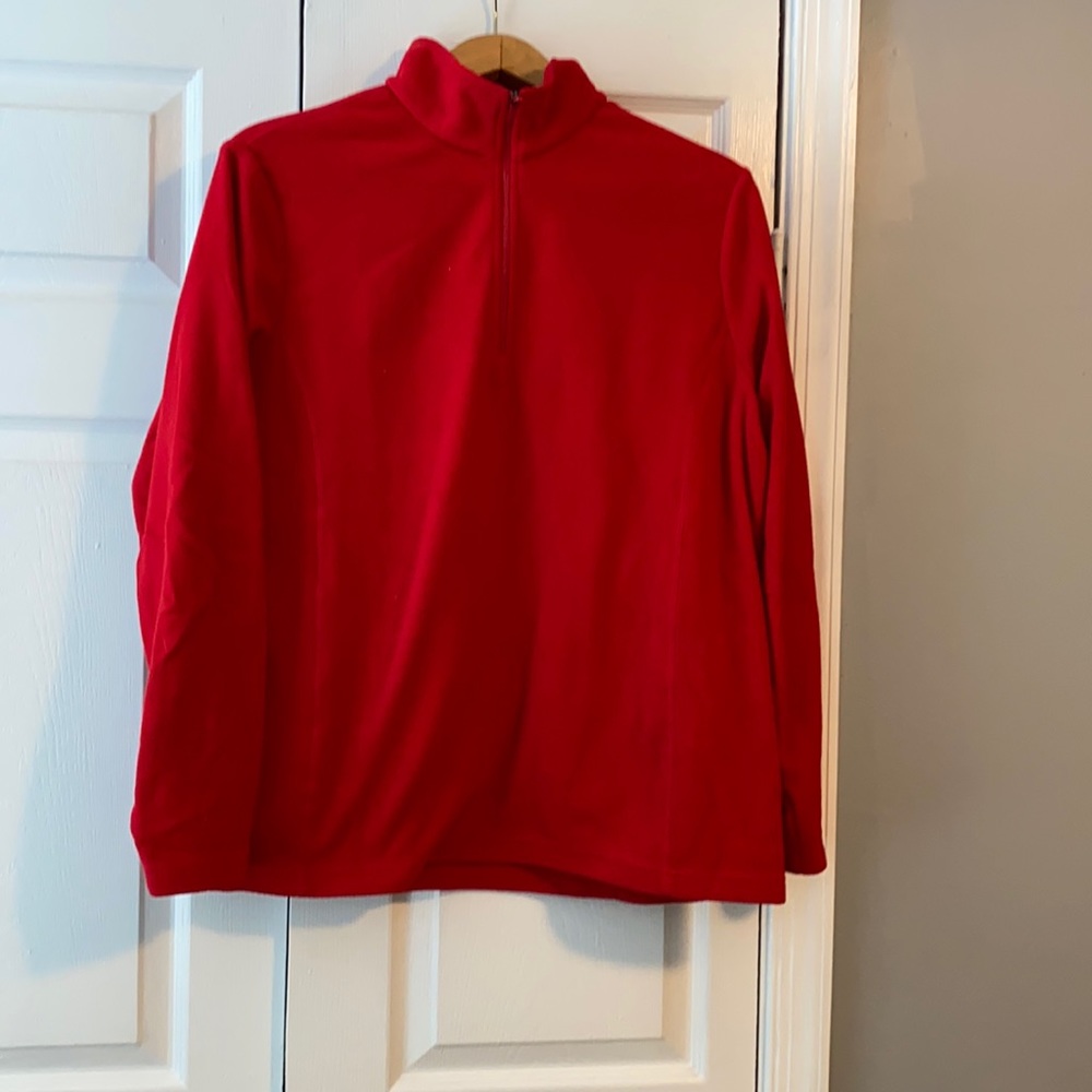 Lands End quarter zip fleece
